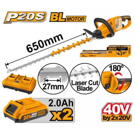 TAGLIASEPI PRO CON 2 BATTERIE